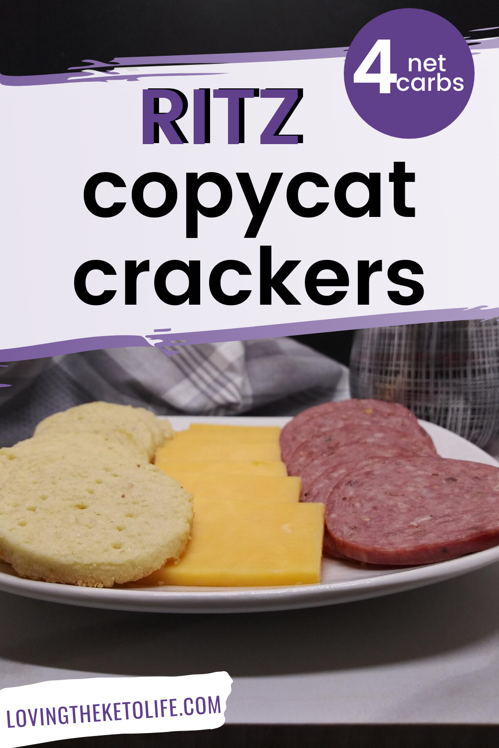 Ritz Copycat Crackers - Keto Style