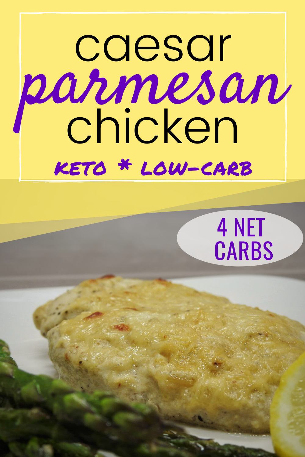 Caesar Parmesan Chicken