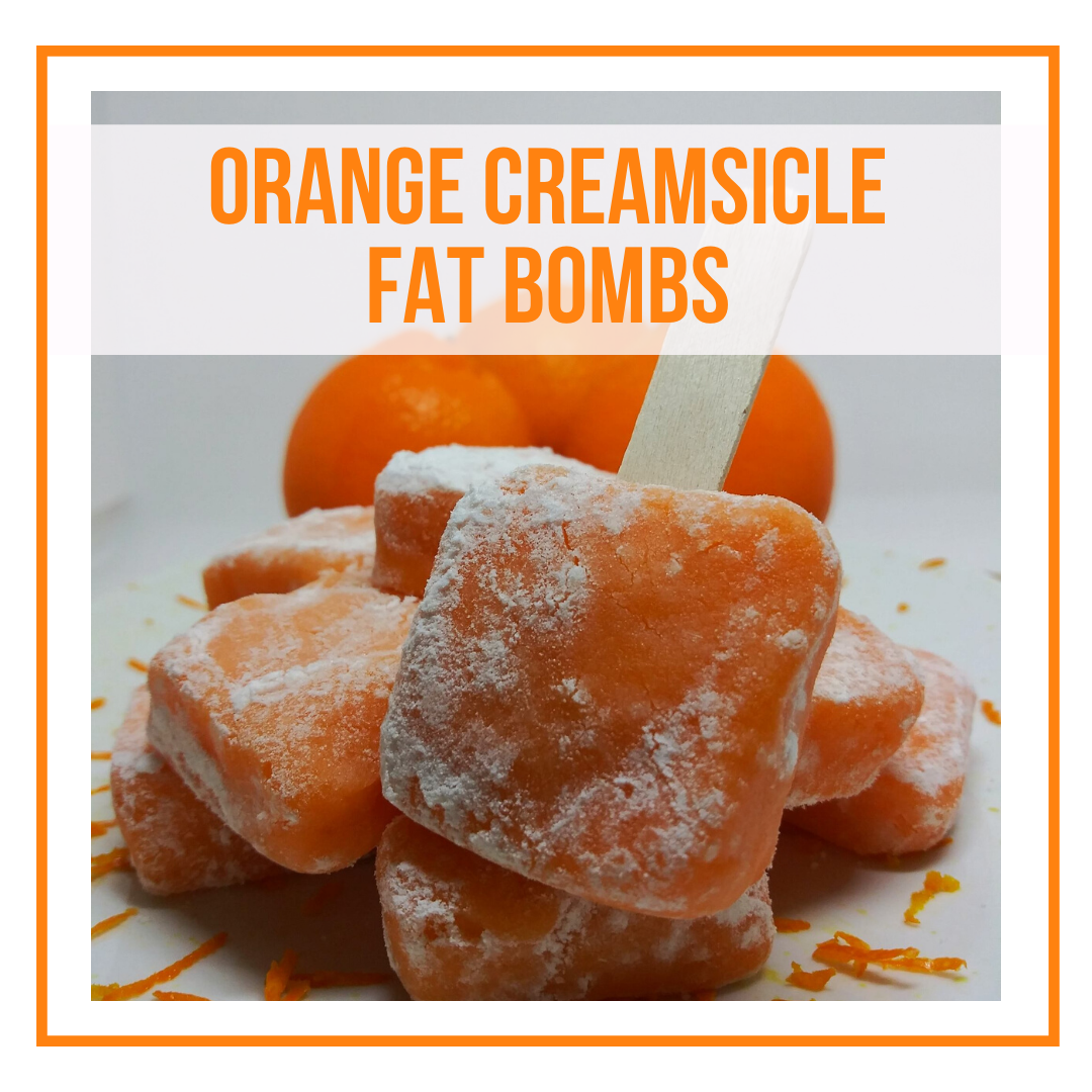 Read more about the article Orange Creamsicle Fat Bomb | Orange Ketosicles