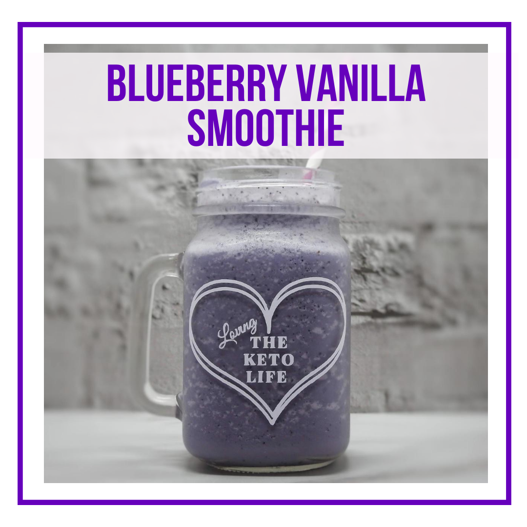 Read more about the article Keto Blueberry Vanilla Smoothie