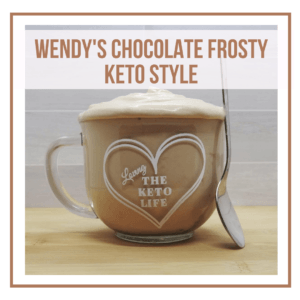 Read more about the article Wendy’s Copycat Chocolate Frosty – Keto Style